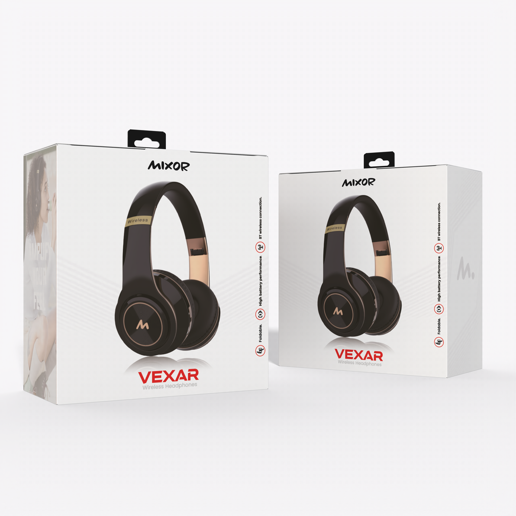 AURICULARES BT M-080 VEXAR MIXOR - AZUL