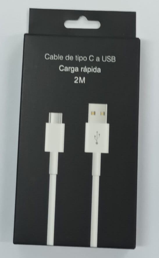CABO USB MODM-B05 SO TIPO C 2MTS - MIXOR - BRANCO