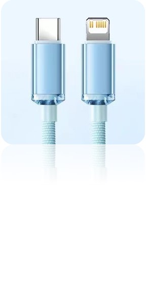 CABLE TIPO C - TIPO C MODX-097 - ATHENEA - XAEA - CELESTE