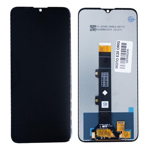 [9480] PANTALLA COMPLETA M E20 - XT2155 - ORIG NEGRO