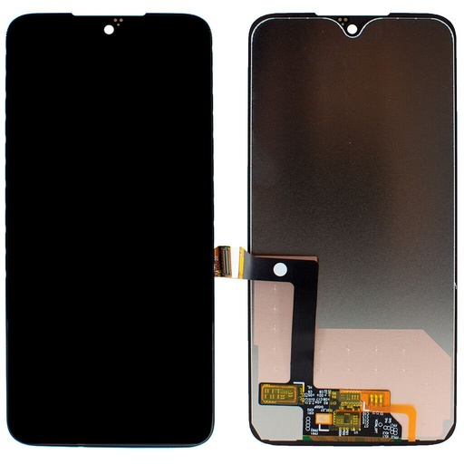 [9493] PANTALLA COMPLETA M G7 PLUS - XT1965 - ORIG NEGRO