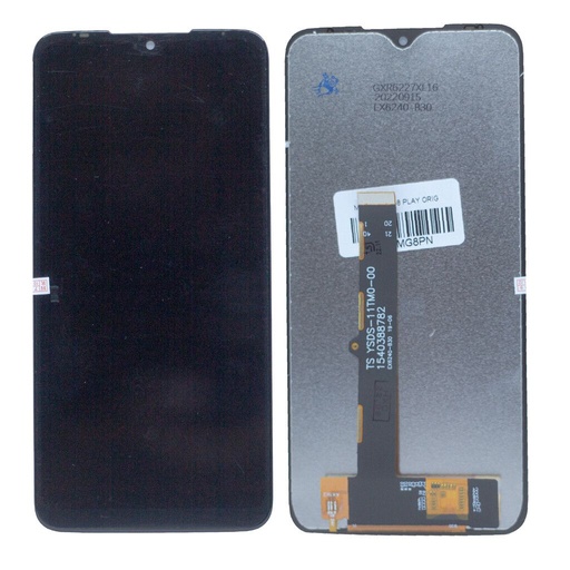 [9495] PANTALLA COMPLETA M G8 PLAY - XT2015 - ORIG NEGRO