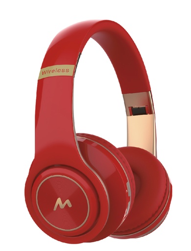 [HEADM01B0527] HEADPHONE BT MODM-B05 - MIXOR - RED