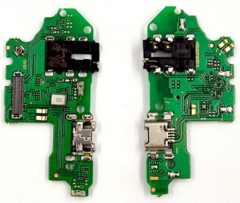 [9415] PLACA DE CONECTOR DE CARGA MICRO USB CON MICRÓFONO Y JACK DE AUDIO H P SMART 2019 / HONOR 10LITE / P SMART 2020 HIGH COPY