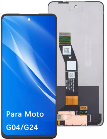 [9960] PANTALLA COMPLETA M MOTO G24 / G04 / G24 POWER (2024) SM ORIG NEGRO